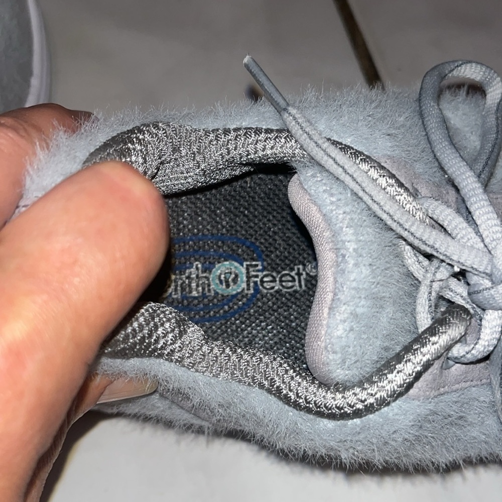 Orthofeet Womens 989 Coral Wool Grey Comfort Athletic Sneakers Size 7.5 - Picture 14 of 14